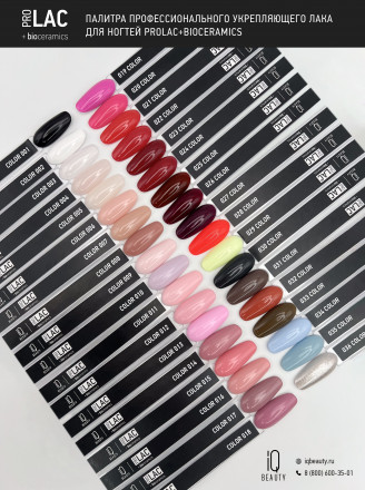 IQ BEAUTY   Лак для ногтей с биокерамикой   12,5мл   Prolac YOU WILL LOVE   #025 оптом