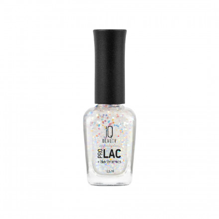 IQ BEAUTY   Лак для ногтей с биокерамикой с  хлопьями Юки   12,5мл   Prolac A THOUSAND WISHES   #125 оптом