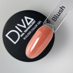 DIVA   Гель для моделирования  30мл  Builder gel   BLUSH   (СНЯТО)