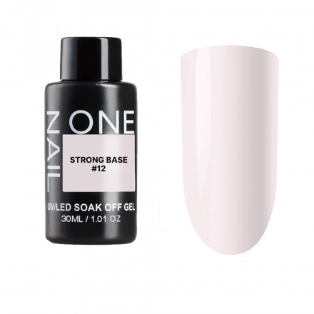 ONE NAIL   Base STRONG #12   30мл (бутылка)   База камуфлирующая густая оптом