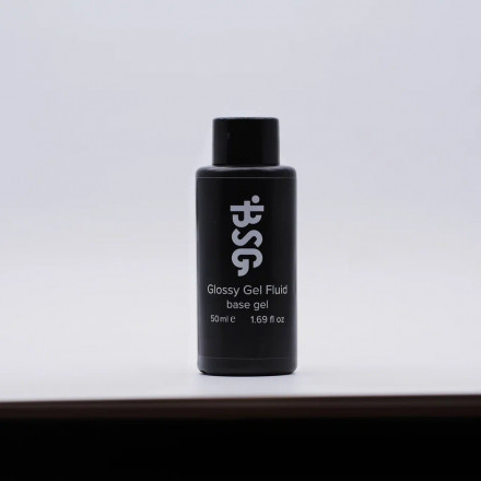 BSG   База прозрачная для проблемных ногтей   Base   Glossy Gel Fluid   50мл (бутылка) оптом
