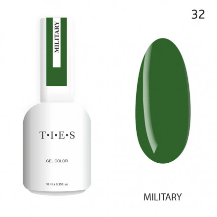 TIES   Гель-лак  10мл  MILITARY   #032 оптом