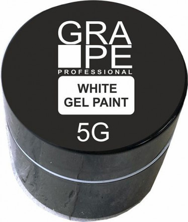 GRAPE  Гель-краска  5г  Gel Paint  WHITE оптом