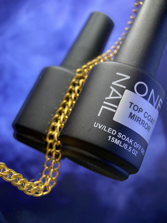 ONE NAIL   Топ без л/с  Top   MIRROR   15мл оптом