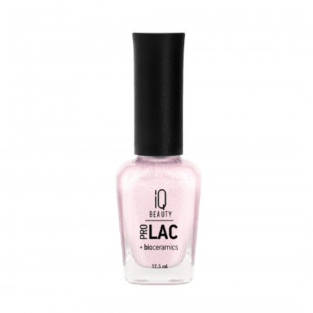 IQ BEAUTY   Лак для ногтей с биокерамикой с вкраплениями   12,5мл   Prolac BREAKING THE RULES   #128 оптом