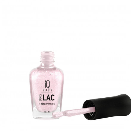 IQ BEAUTY   Лак для ногтей с биокерамикой с вкраплениями   12,5мл   Prolac BREAKING THE RULES   #128 оптом