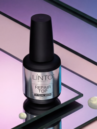 LINTO   Top OF-PEARL MOON   15мл   Топ без л/с с эффектом втирки   (под заказ)