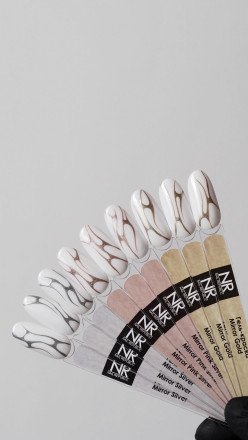 NAIL REPUBLIC   Gel Mirror GOLD   5г (банка)   Гель-краска для дизана без л/с  Зеркальное золото оптом