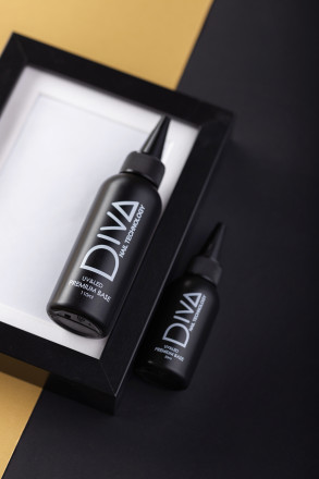 DIVA   База каучуковая прозрачная  PREMIUM Base   110мл оптом