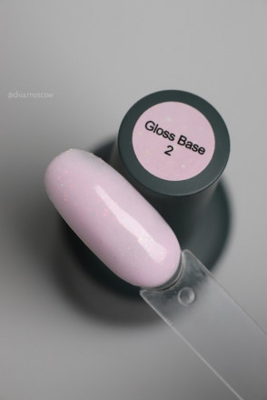 DIVA   База камуфлирующая с шиммером  15мл  Base  GLOSS   №02 оптом