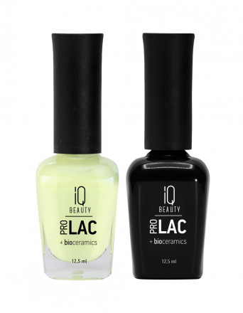 IQ BEAUTY   Лак для ногтей с биокерамикой   12,5мл   Prolac LIMONCELO   #029 оптом