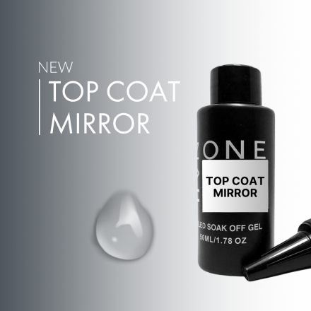 ONE NAIL   Top MIRROR   50мл (бутылка)   Топ без л/с оптом