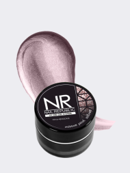 NAIL REPUBLIC Gel Mirror PINK SILVER 5г (банка) Гель-краска для дизана без л/с Зеркальное золото
