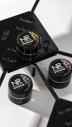 NAIL REPUBLIC   Gel Mirror PINK SILVER   5г (банка)   Гель-краска для дизана без л/с  Зеркальное золото