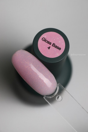 DIVA   База камуфлирующая с шиммером  15мл  Base  GLOSS   №04 оптом