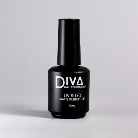 DIVA   Топ матовый с л/с  Top  MATTE RUBBER    15мл оптом