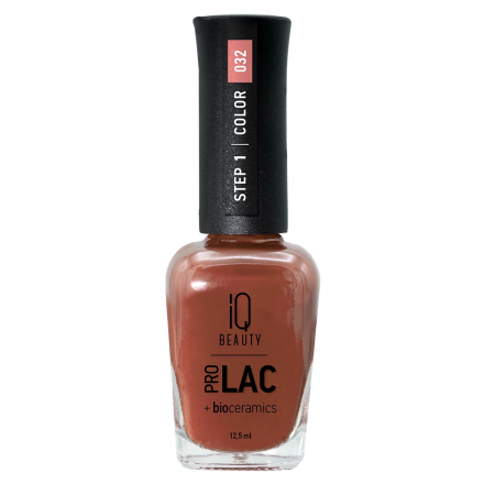 IQ BEAUTY   Лак для ногтей с биокерамикой   12,5мл   Prolac SANDALWOOD   #032 оптом