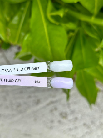 ONE NAIL &amp; GRAPE   Гель для укрепления   Fluid gel  MILK   15мл оптом