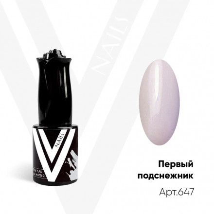 VOGUE NAILS   Гель-лак с блестками 10мл  ПЕРВЫЙ ПОДСНЕЖНИК оптом