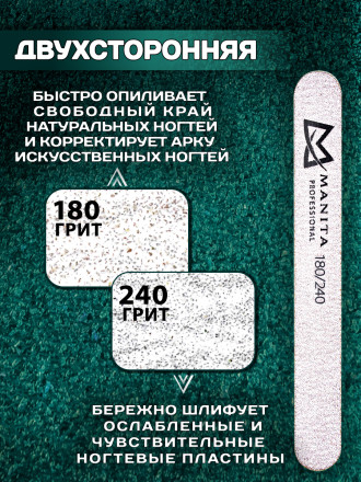 MANITA   На дереве   Прямая MINI (M)   #180/240   (50шт)   Пилка прямая мини 13см   {6441} оптом