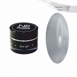 NAIL REPUBLIC   Gel FIBER   #131   15г   Гель для моделирования со стекловолокном Молочный