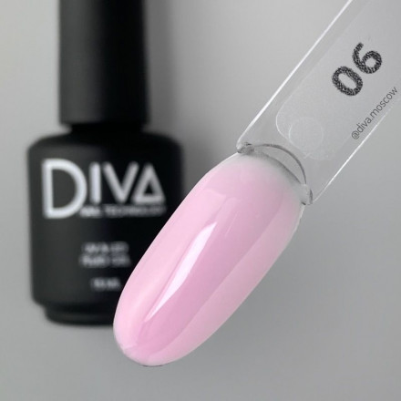 DIVA   Гель для укрепления   15мл   Gel FLUID   #06 оптом