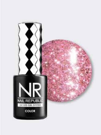NAIL REPUBLIC   Гель-лак жидкая фольга   10мл   Night Life   #380 оптом