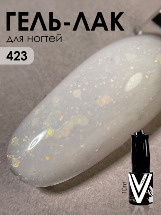 VOGUE NAILS   Гель-лак с блестками  10мл  #423 оптом