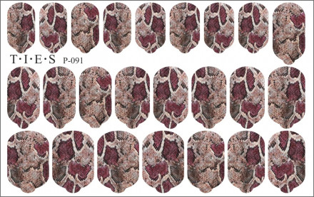 TIES   Пленка для маникюра   P-091 оптом