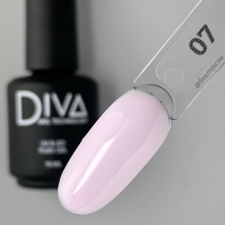 DIVA   Гель для укрепления   15мл   Gel FLUID   #07 оптом