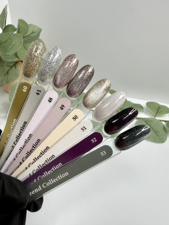 KLIO  Гель-лак кошачий глаз + жидкая фольга + светоотрающий   8мл   TREND COLLECTION   №49 оптом