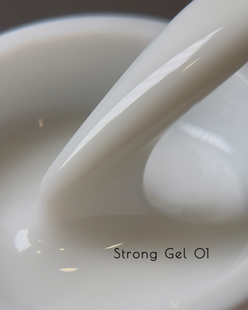 ONE NAIL   Gel  STRONG   #01   15мл (флакон)   Гель моделирующий самовыравнивающийся оптом