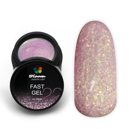 BLOOM   Gel FAST   #22   15мл   Гель для моделирования с шиммером оптом