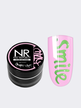 NAIL REPUBLIC   Graffity Art РОЗОВАЯ   5г (банка)   Гель-краска для дизайна оптом