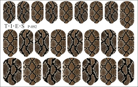 TIES   Пленка для маникюра   P-092 оптом