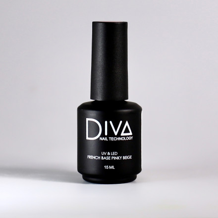 DIVA   База камуфлирующая  French Base PINKY BEIGE   15мл оптом