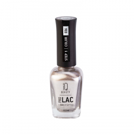 IQ BEAUTY   Лак для ногтей с биокерамикой перламутровый   12,5мл   Prolac BLING BLING   #036 оптом