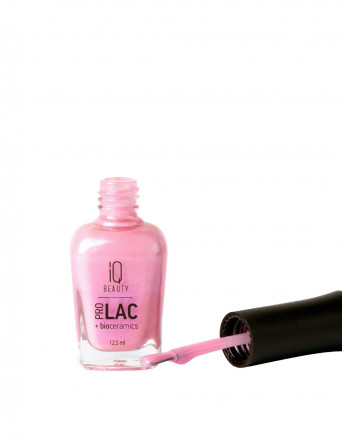 IQ BEAUTY   Лак для ногтей с биокерамикой с шиммером   12,5мл   Prolac NAKED MUSE   #136 оптом