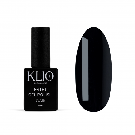 KLIO  Гель-лак  ESTET COLLECTION  10мл  №017  Черный оптом