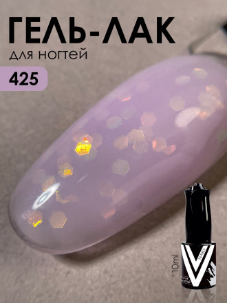 VOGUE NAILS   Гель-лак с блестками  10мл  #425 оптом