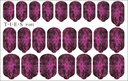 TIES   Пленка для маникюра   P-093 оптом