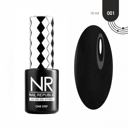 NAIL REPUBLIC   Гель-лак однофазный   10мл   ONE STEP   #001 оптом