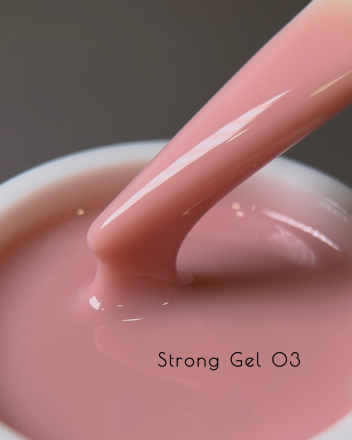 ONE NAIL   Gel  STRONG   #03   15мл (флакон)   Гель моделирующий самовыравнивающийся оптом