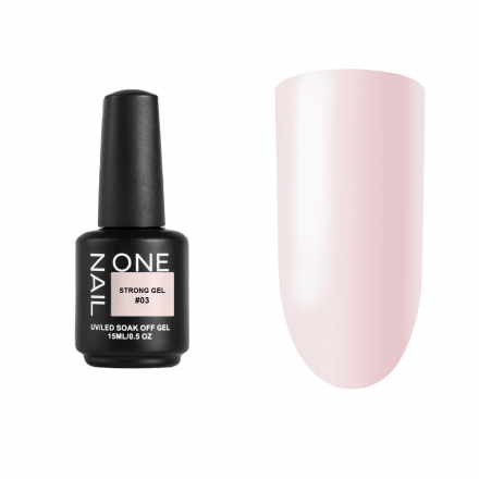 ONE NAIL   Gel  STRONG   #03   15мл (флакон)   Гель моделирующий самовыравнивающийся оптом