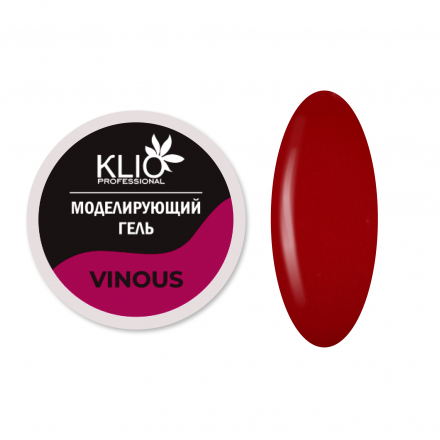 KLIO  Гель цветной для моделирования  15г   VINOUS оптом