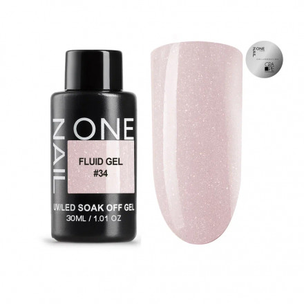 ONE NAIL   Гель для укрепления   Fluid gel   #34   30г   (бутылка) оптом