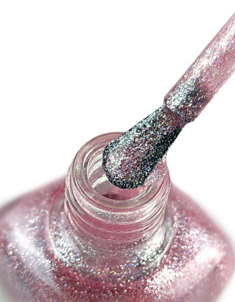 IQ BEAUTY   Лак для ногтей с биокерамикой с шиммером   12,5мл   Prolac BARBIE DRESS UP   #150 оптом