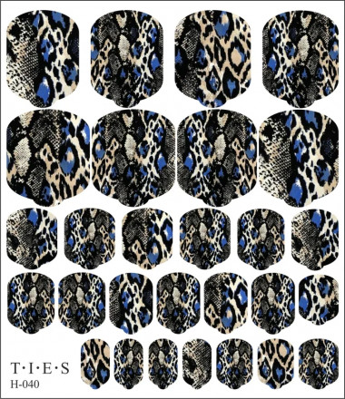 TIES   Пленка для педикюра   H-040 оптом
