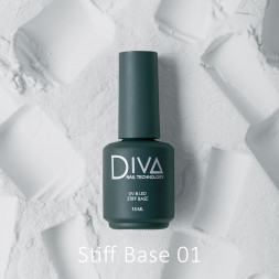 Stiff base - french base 01, 15 мл DIVA   (СНЯТО)