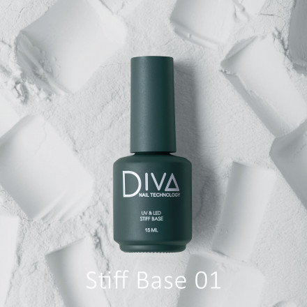 Stiff base - french base 01, 15 мл DIVA   (СНЯТО) оптом